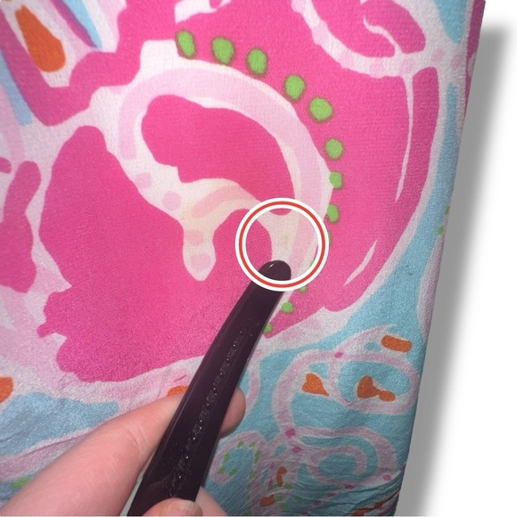 Lilly Pulitzer Dusk Silk Tank Dress Jellies Be Jammin Size Medium - Picture 7 of 14